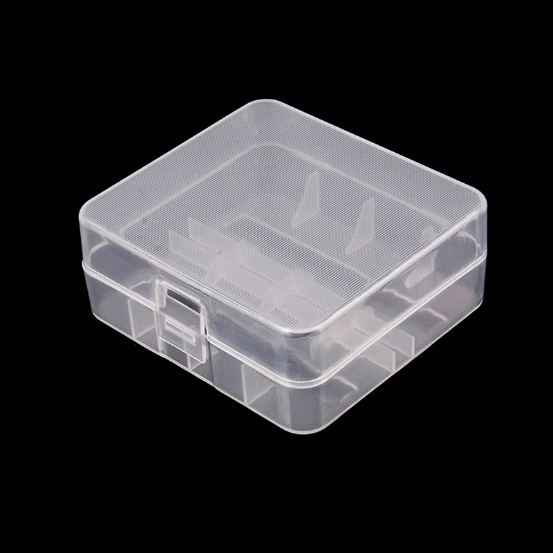 1 шт. чехол для аккумулятора 26650 пластиковый держатель коробка хранения 2