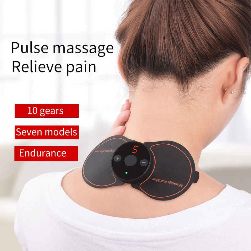 

Intelligent Mini Portable Electric Massager Cervical Vertebra Instrument Whole Body Muscle Pain Relief Massage Instrument Paste