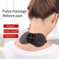 intelligent mini portable electric massager cervical vertebra instrument whole body muscle pain relief massage instrument paste