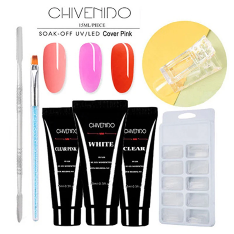 Набор инструментов для дизайна ногтей 15 мл|Гель ногтей| |