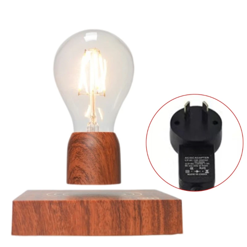 

Magnetic Levitating Floating LED Light Bulb 360 Degree Rotating Desk Night Lamp