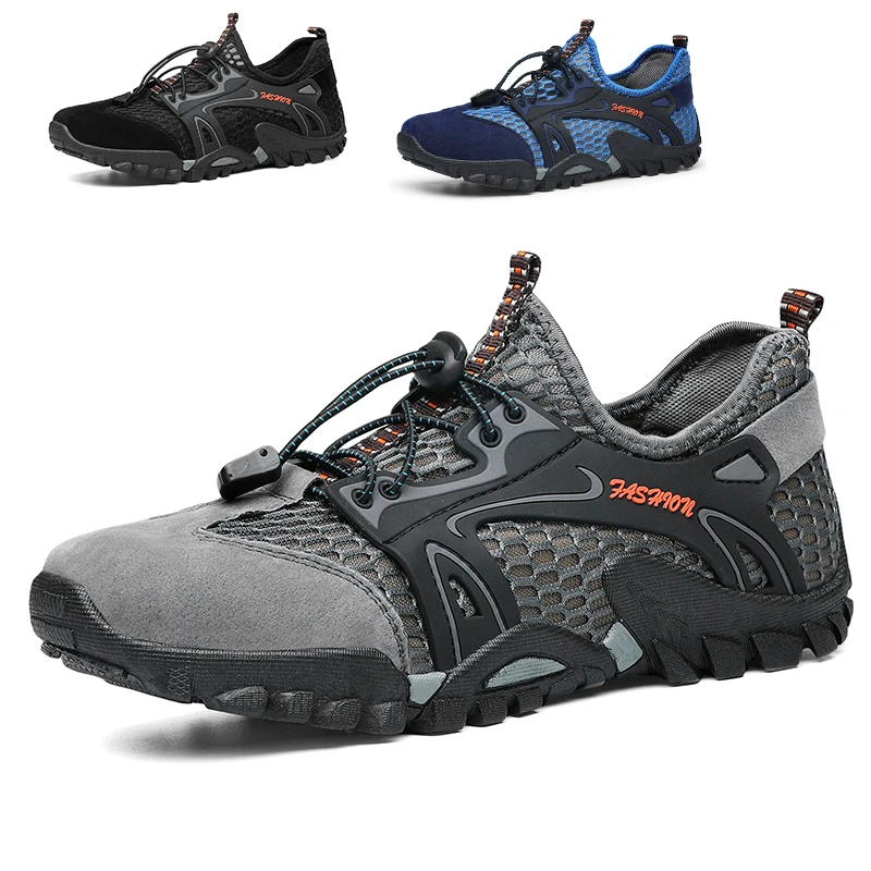 Сандалии мужские для походов на открытом воздухе кроссовки воды дышащие горного