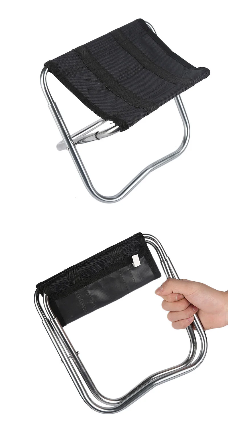 Многофункциональный складной стул для рыбалки Походов Кемпинга пляжа легко