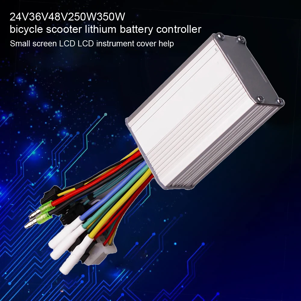 

S6-61/S6-51 Electric Scooter Brushless Controller Set 24V/36V/48V 250W/350W Waterproof LCD Display Panel E-Bike Motor Controller