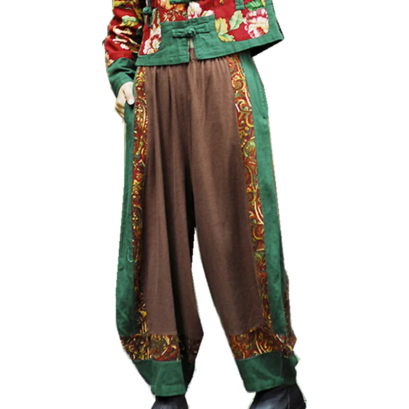 Танцевальные крылья весна лето осень женские мешковатые штаны Harlan стиль