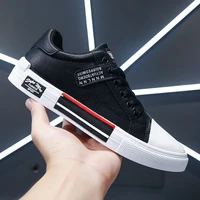 mens white shoes skateboarding shoes lace up men british style comfortable mens skateboarding sneakers sports