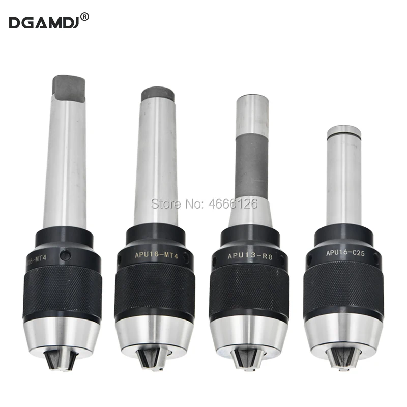 Держатель для сверл встроенный трехкулачковый патрон дрели MT2 MT3 MT4 C20 C25 C32 R8 M12 M7/16