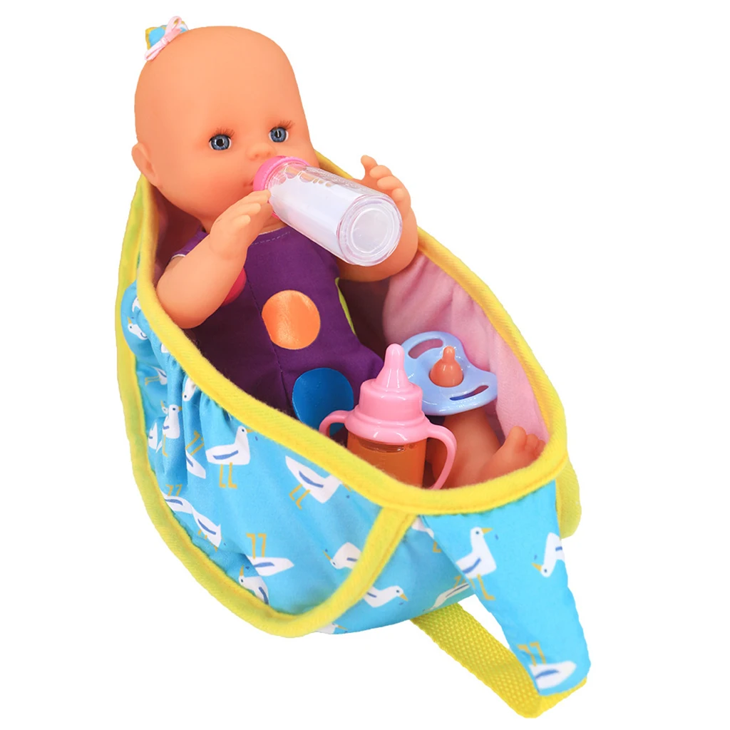 

Travel Doll Carrier Portable Bag with Straps Suitable for 10/12/14 '' Dolls