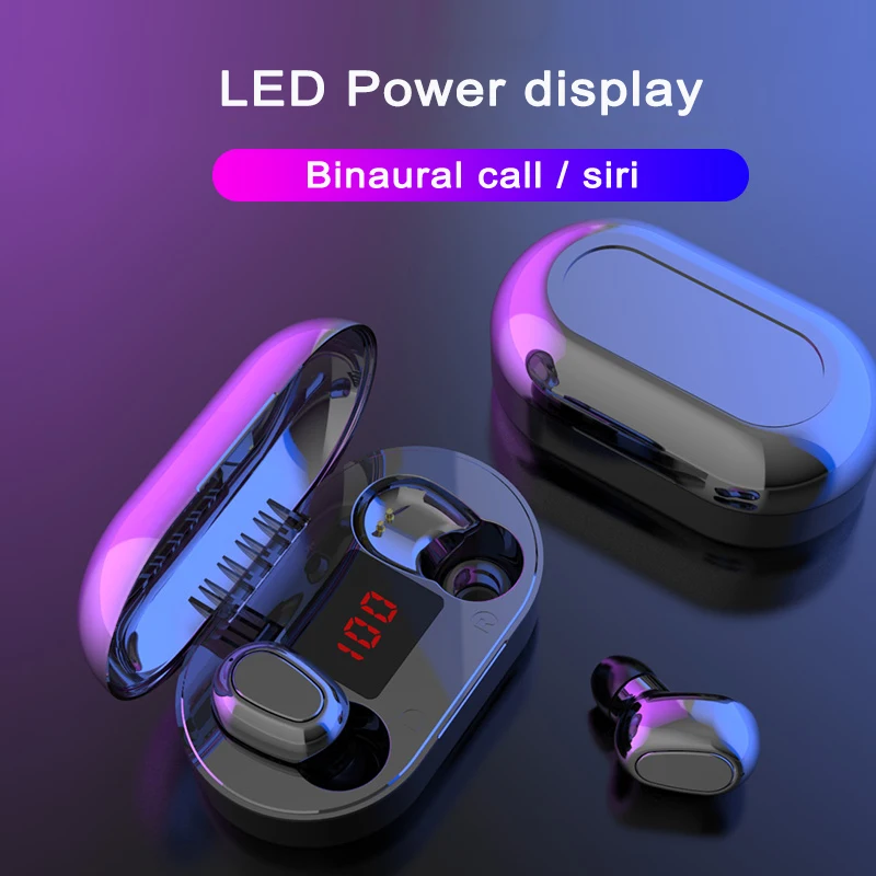 Sovawin 5 0 TWS беспроводные наушники мини наушники-вкладыши спортивные для бега Bluetooth