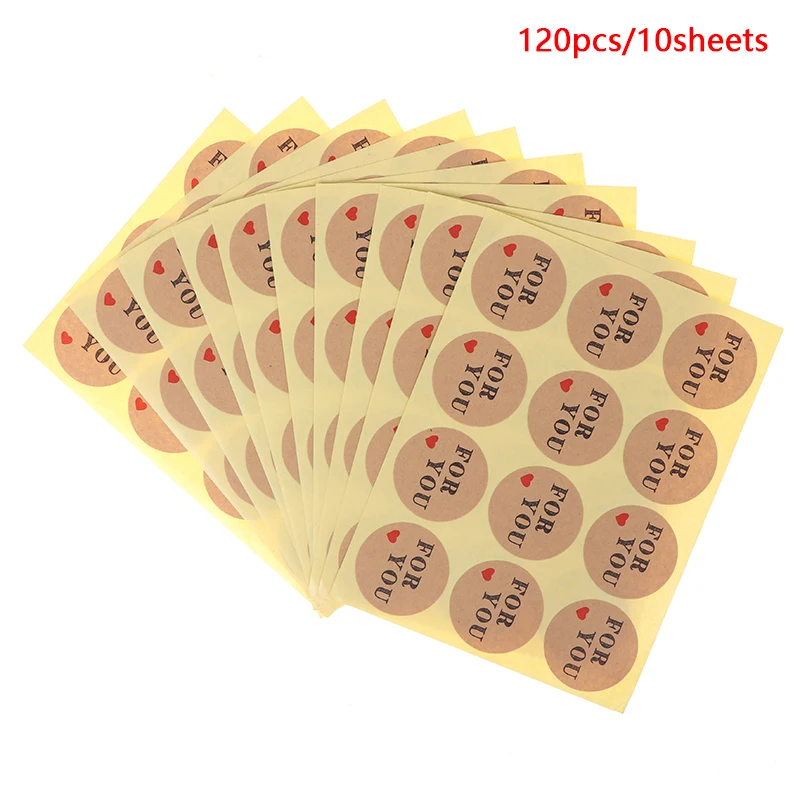 120 шт/10 листов стикер ручной работы Скрапбукинг для посылка клейкая наклейка