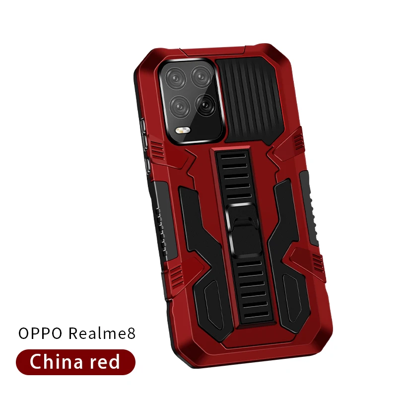 multi function mobile phone case for oppo realme c17 realme 8 high quality pctpu anti shock and anti drop protective shell free global shipping