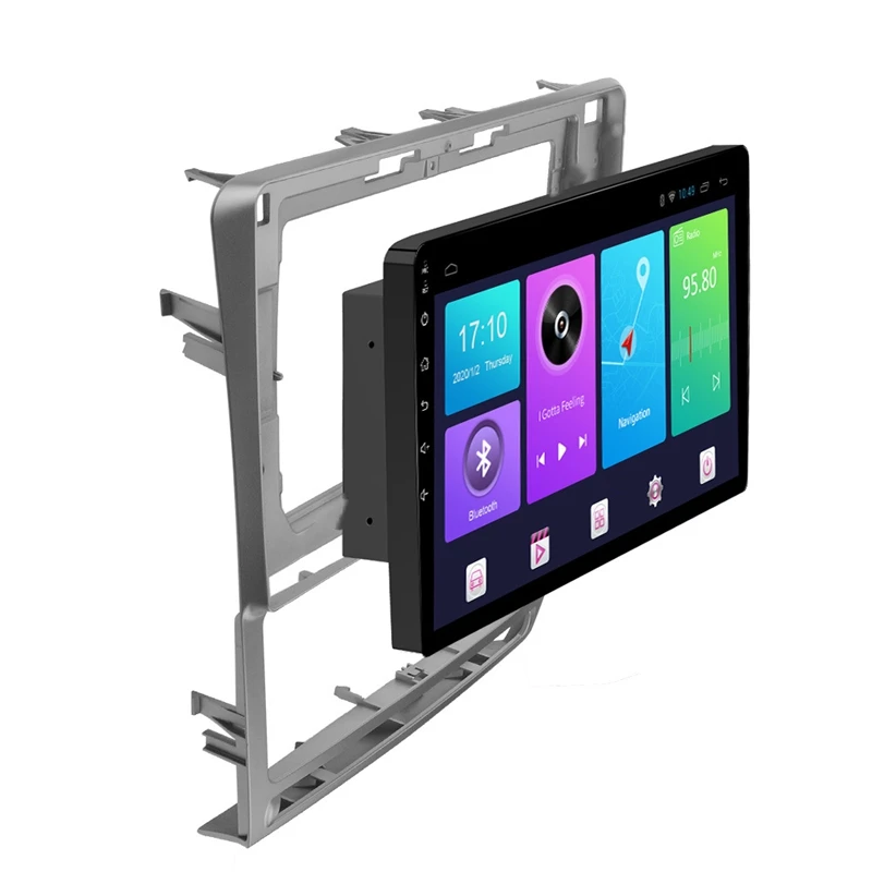 5Pcs/Set Car Stereo Radio 10.1 INCH Fascia Frame Adapter 2Din DVD Player Panel Dash For Skoda Octavia 2004-2014 | Автомобили и