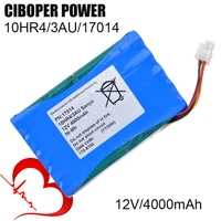 cp medical battery pack 10hr43au17014 12v 4000mah for datex ohmeda s5 s5cam s5 amed2002 5010 b11221 vital signs monitor