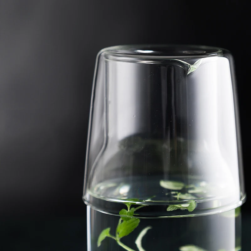 Графин для воды со стаканом стеклянная бутылка наборы чашек Термостойкие чашки