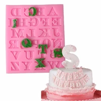 delicate lace letters alphabet letters silicone mold 3d cakes decorating tools diy kitchen bakeware high quality safety molds