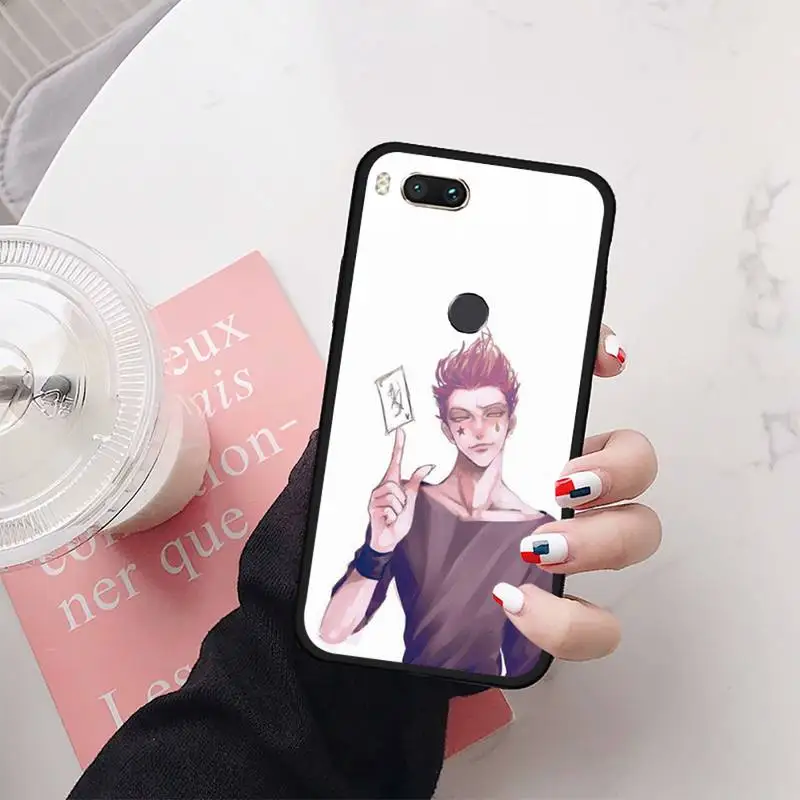 

Hunter x Hunters Hisoka Phone Case Tempered glass For xiaomi 6 8 lite se MIX2 2S Redmi 4X 5 6 6a note 4 5 6 7