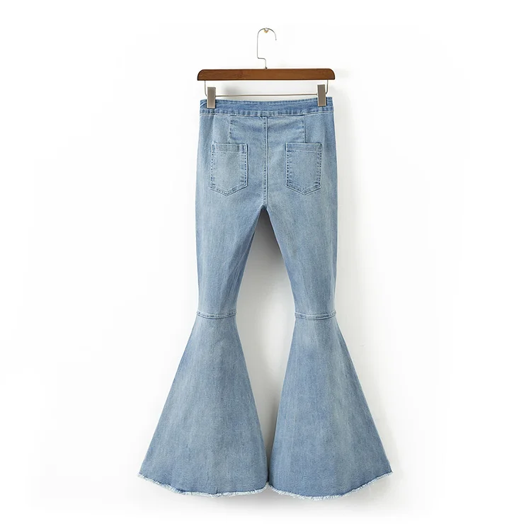 VANOVICH европейские и американские эластичные повседневные модные джинсовые брюки