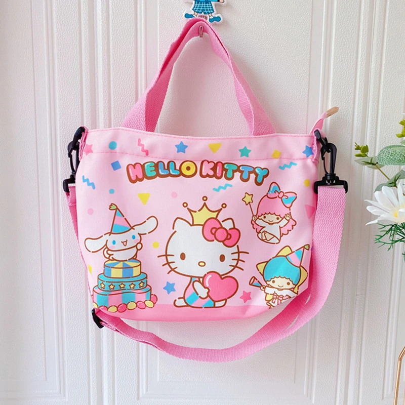 30 см кавайная сумка Sanrio мультфильм Kitty Kuromi My Melody Симпатичная красивая дорожная