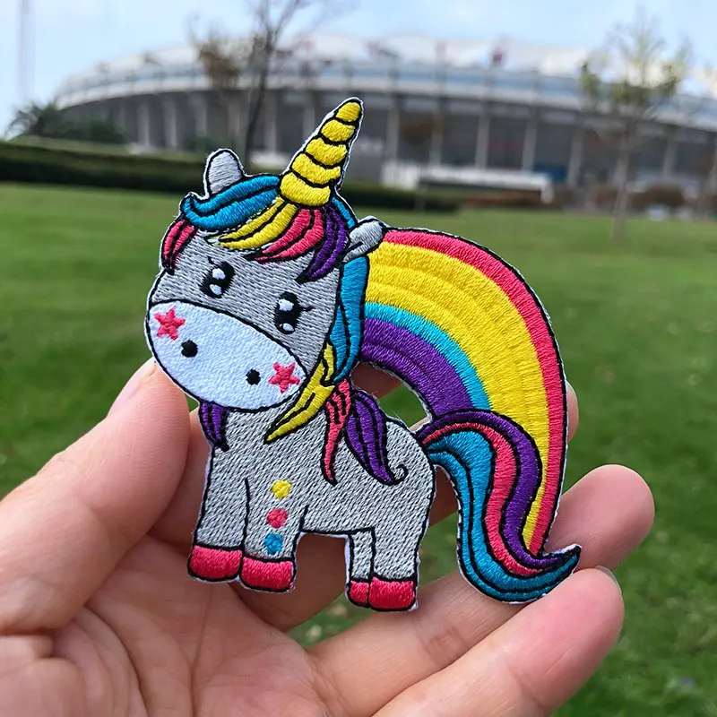 Кофе Prajna нашивка с изображением Маленького принца, Король Лев, нашивка с железной вышивкой, нашивки для одежды в полоску, милые наклейки для Gremlins - Цвет: Кофе