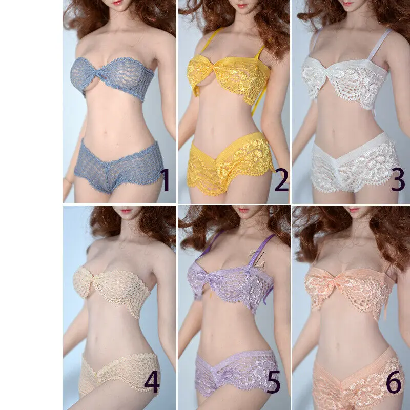 Масштаб 1/6 индивидуальный трехточечный комплект нижнего белья модель в