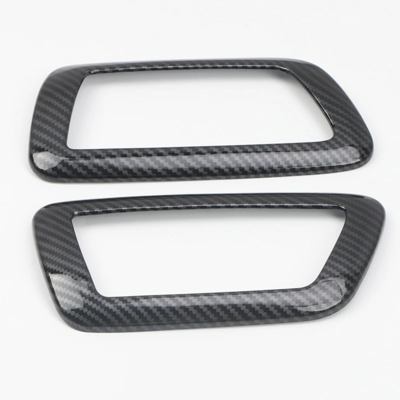 

For Toyota Tacoma 2016 2017 2018 2019 ABS Carbon Fiber Interior Accessories Car Door Handle Bowl Frame Cover Trim Car Styling