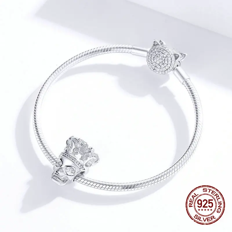 Подвеска из серебра 925 пробы с кристаллами циркона | Украшения и аксессуары