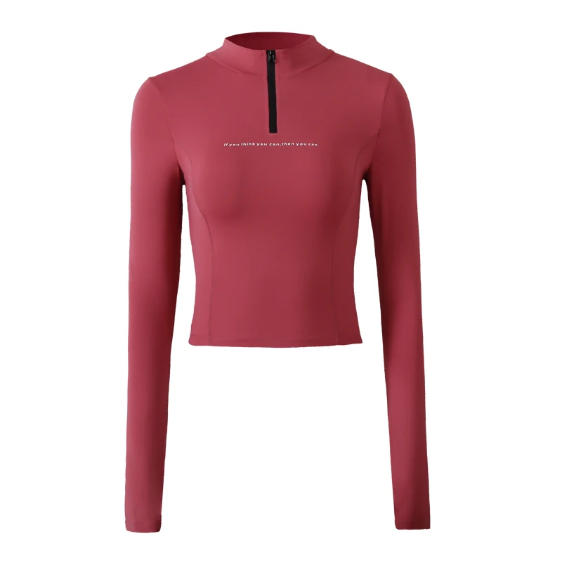 Женский топ для фитнеса тощий тонкий спортивный быстросохнущий с длинным