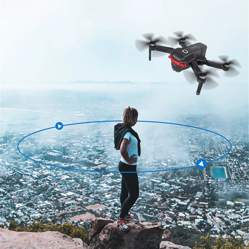 X46G 5G Wi Fi FPV gps с 4K широкоугольной двойной камерой бесщеточный складной