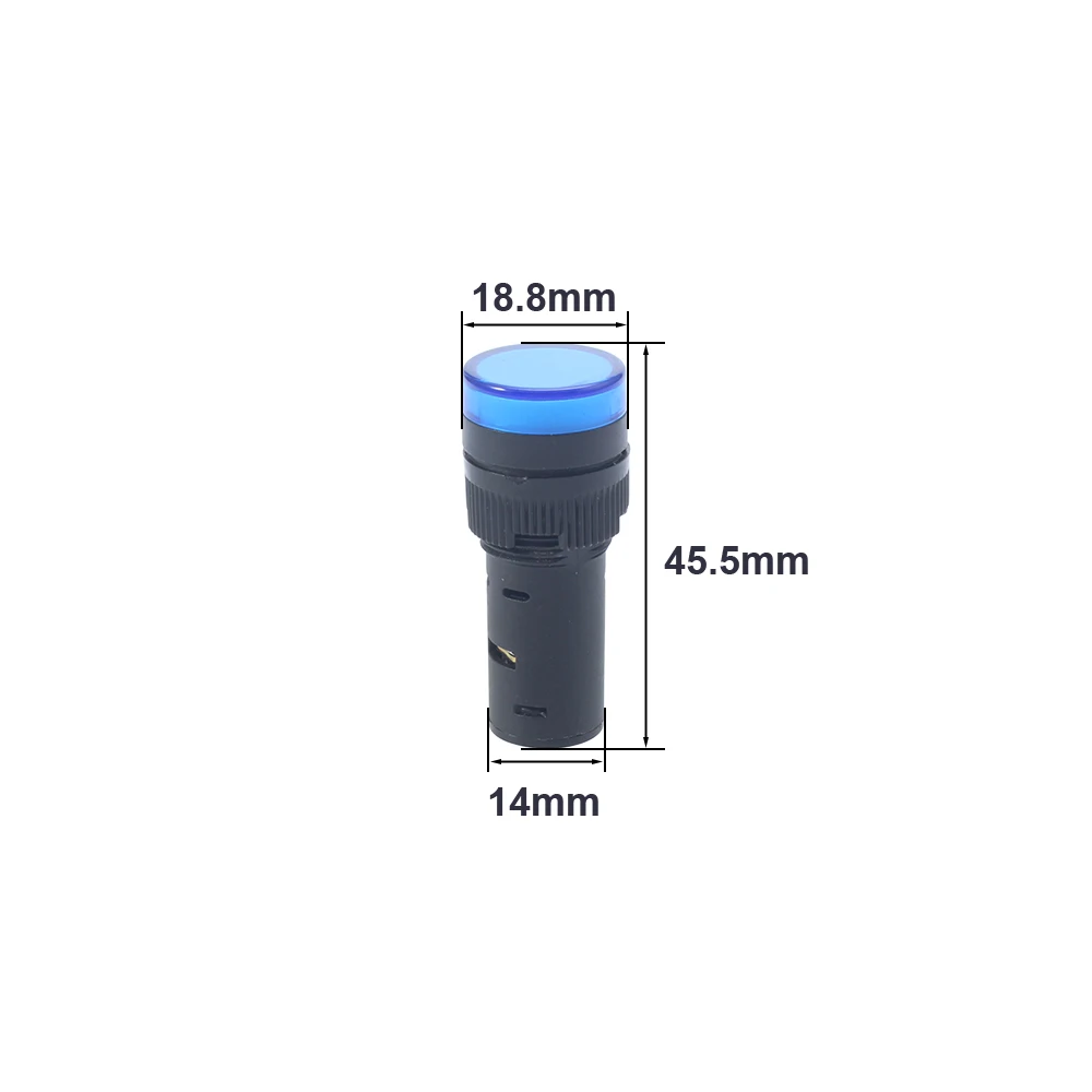 1 шт. 16 мм панель крепление сигнал питания светодиодный индикатор светильник