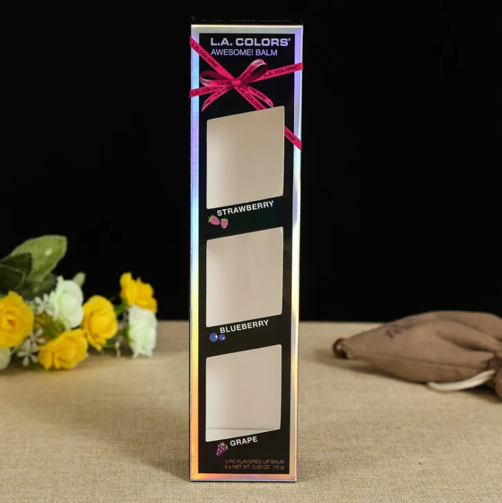 Индивидуальная Косметическая Помада и блеск для губ бумажная Подарочная коробка