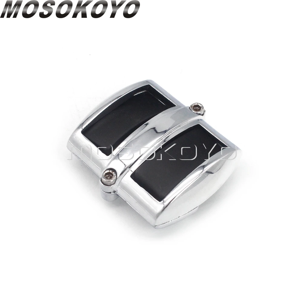 

Передняя накладка на педаль тормоза мотоцикла, хромированная крышка для Honda Kawasaki Yamaha Harley VRSCX VRSCA V-Rod XL883C XL1200C Wide Glide