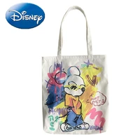 disney mickey mouse woman bag large capacity womens cute canvas bag lady handbag cute girl tote bag tablet bags shopping hobos