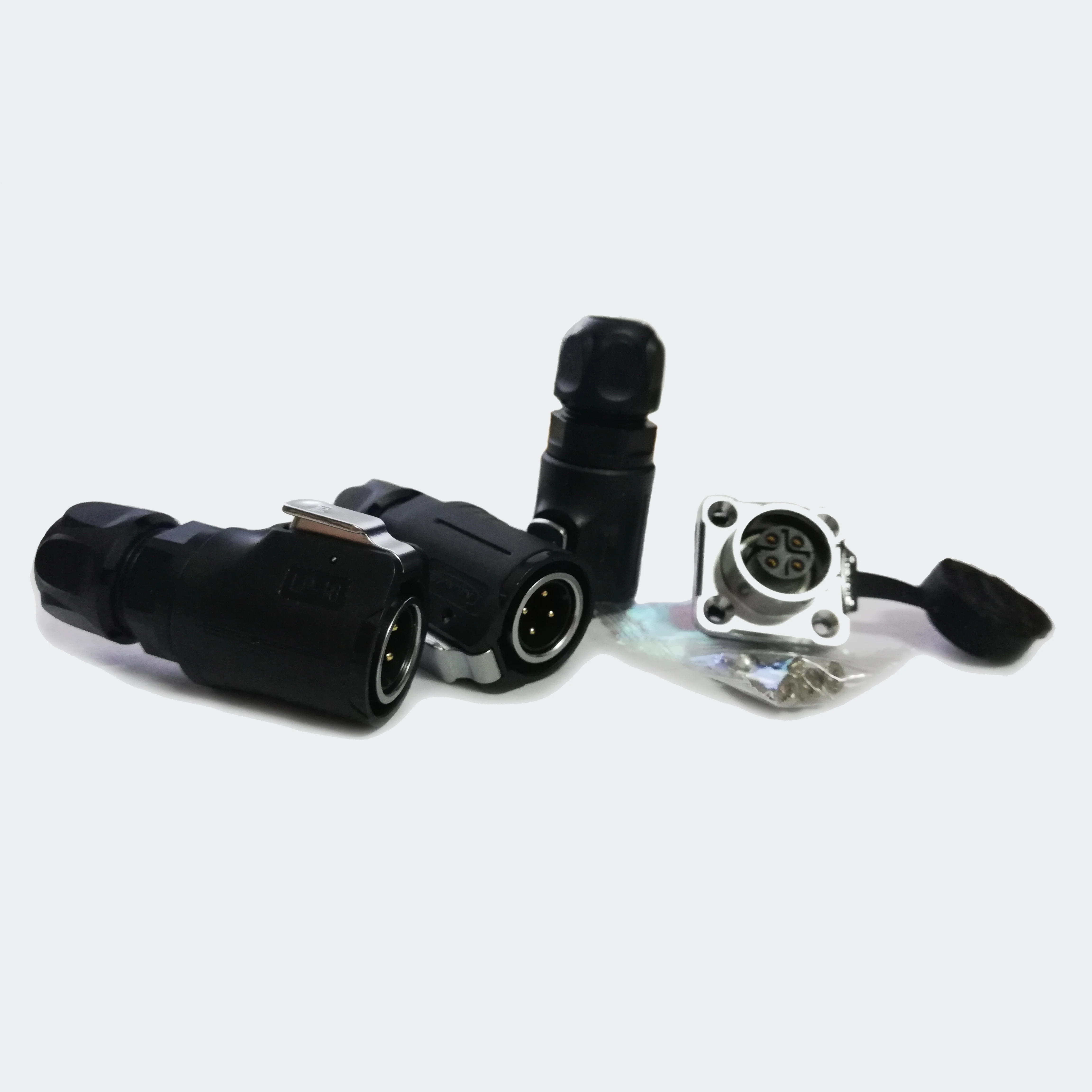 LP16 M16 на возраст 2 3 4 5 6 7 9 Pin Водонепроницаемый 5A 10A AC DC Мощность разъем адаптера