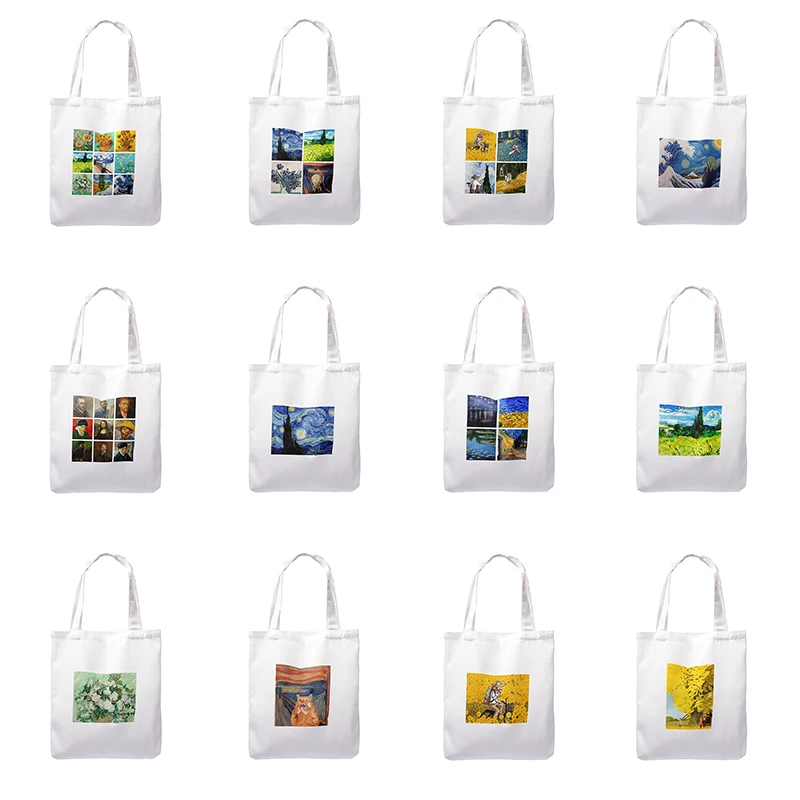 

Женская Холщовая Сумка-тоут в стиле «Харадзюку»