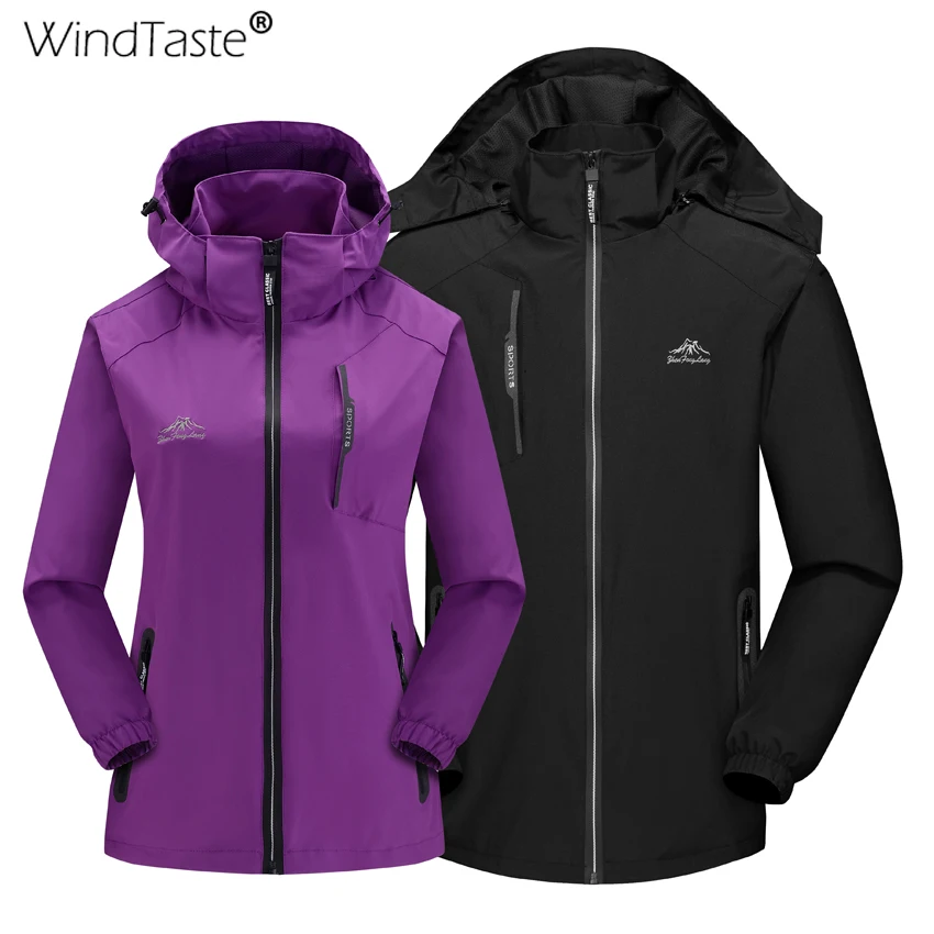 WindTaste новые демисезонные мужские и женские флисовые походные куртки Трекинговые