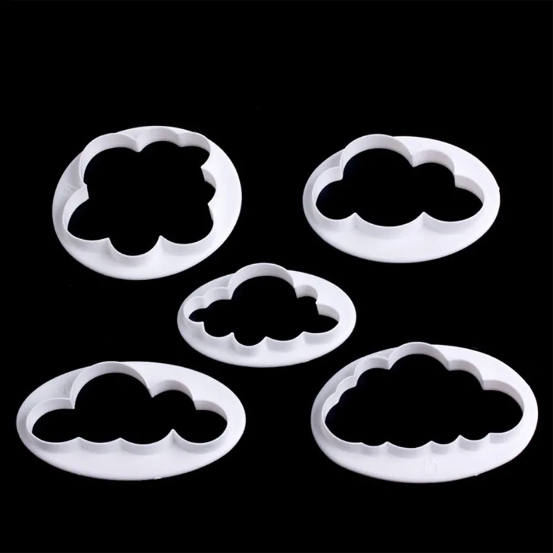 Новинка 2021 5 шт./компл. форма в форме облака резак для печенья изготовленный на