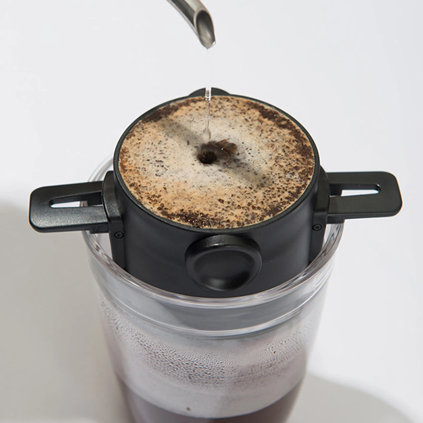 

Portable Foldable Coffee Filter Stainless Steel Drip Tea Coffee Holder Reusable Paperless Pour Over Coffee Dripper Maker Tools