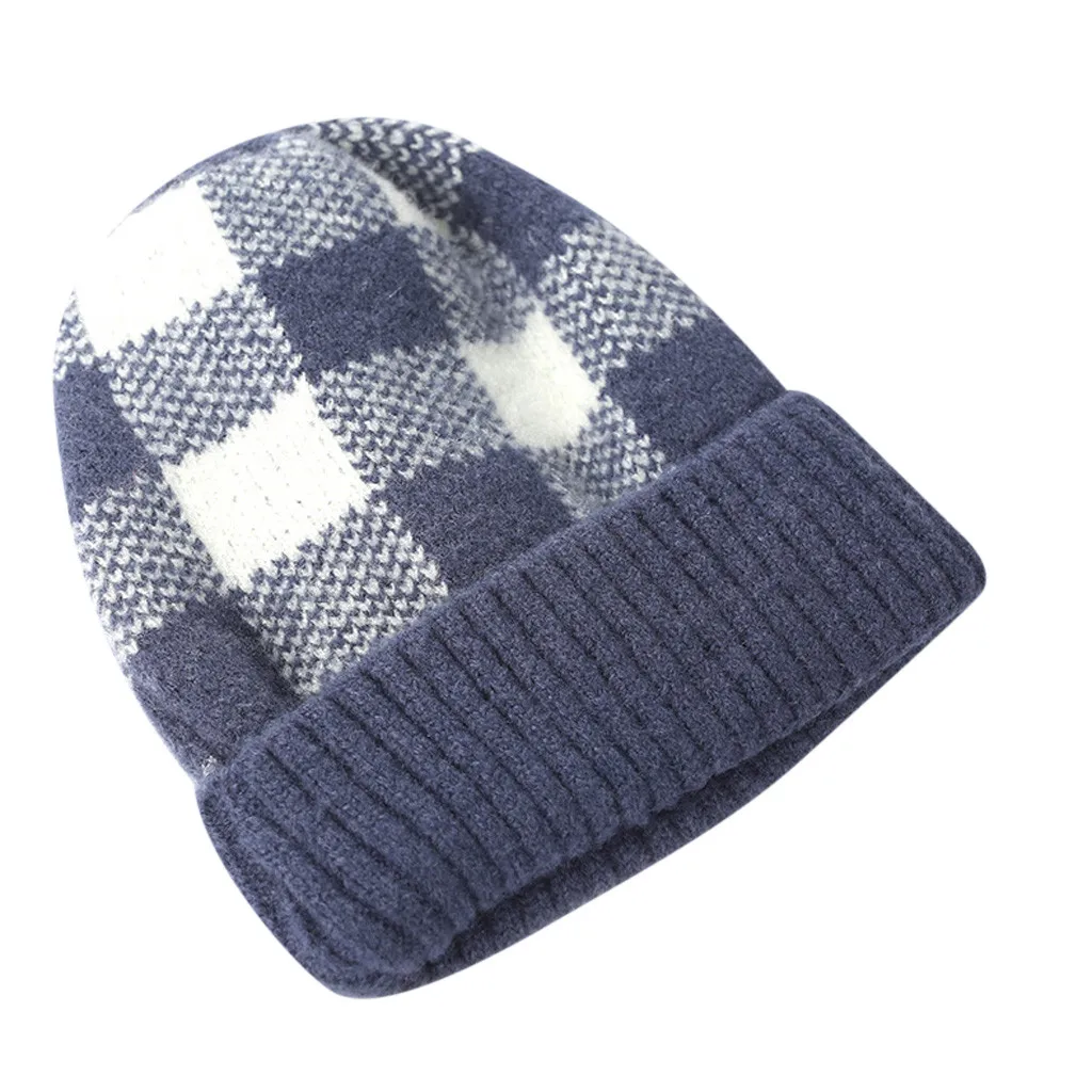 Женская Шапка бини осенняя шерстяная вязаная шапочка шапка маска для часов