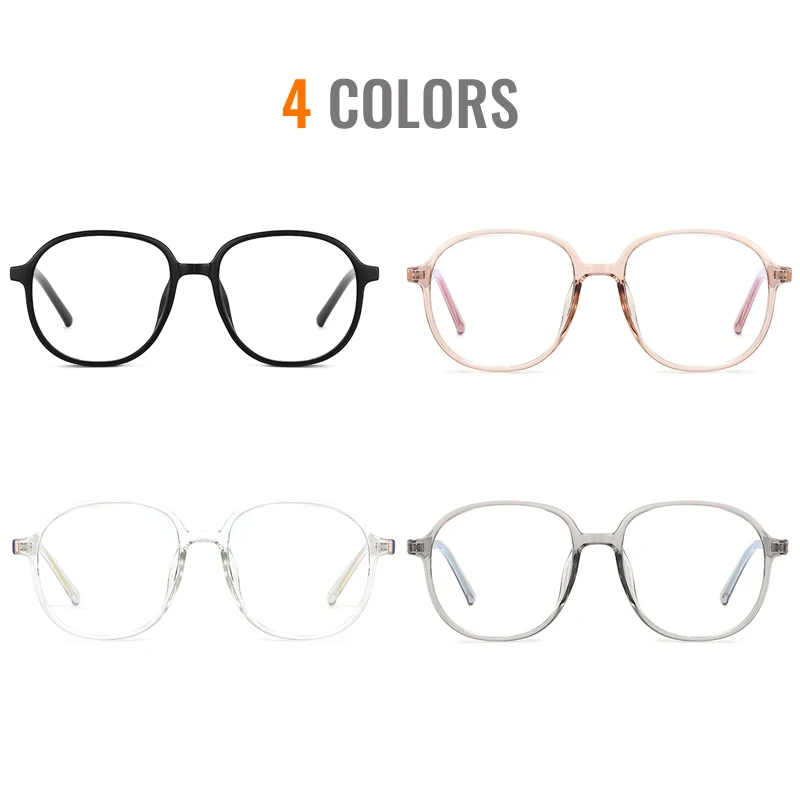 

Toketorism tr90 Frame Quality Anti uv Blue Light Glasses Women Men Computer Eyeglasses
