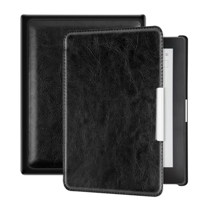 Slim Magnet Wake/Sleep Case for Kobo Aura 6 inch N514 Ereader ,Ultra Leather Funda Auto Sleep Cover Capa