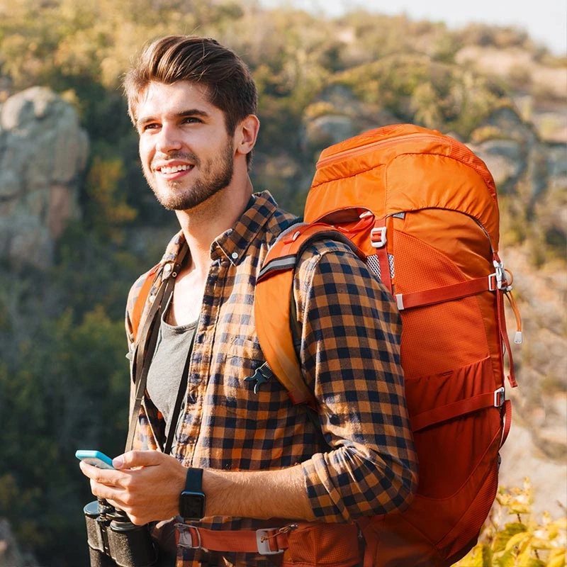 Рюкзак Zenph из нейлона 38 50л для кемпинга пеших прогулок сверхлегкая Спортивная