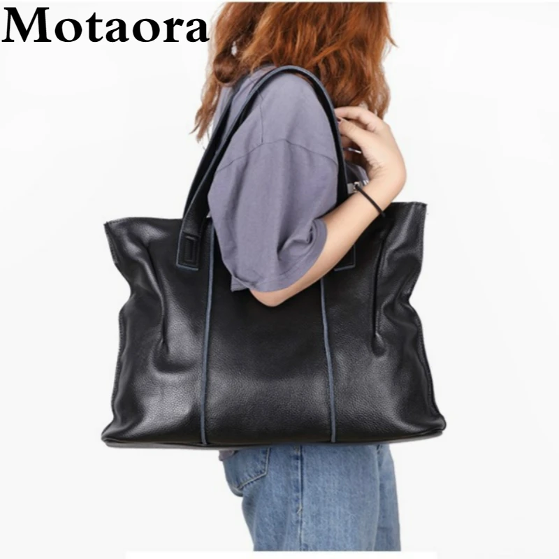 Motaora женская сумка через плечо из натуральной кожи с масляным воском мягкая 2020