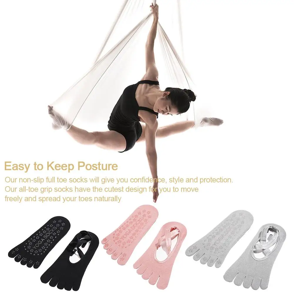 

Нескользящие носки для йоги, профессиональные теплые носки для йоги, женские зимние низкие носки для пилатеса, балерины, фитнеса