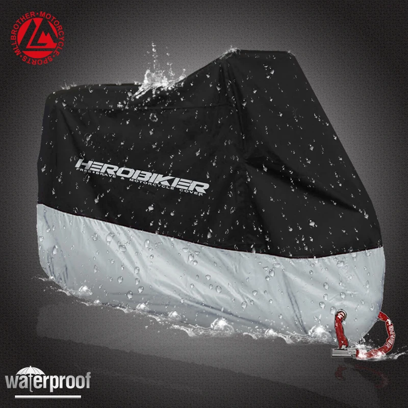 Водонепроницаемый Байкерский чехол HEROBIKER для мотоцикла скутера УФ защита