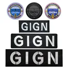 ИК-подсветка GIGN RAID Франция жандармерия на липучке Светоотражающая французская тактика на руку аппликация на плечо значок