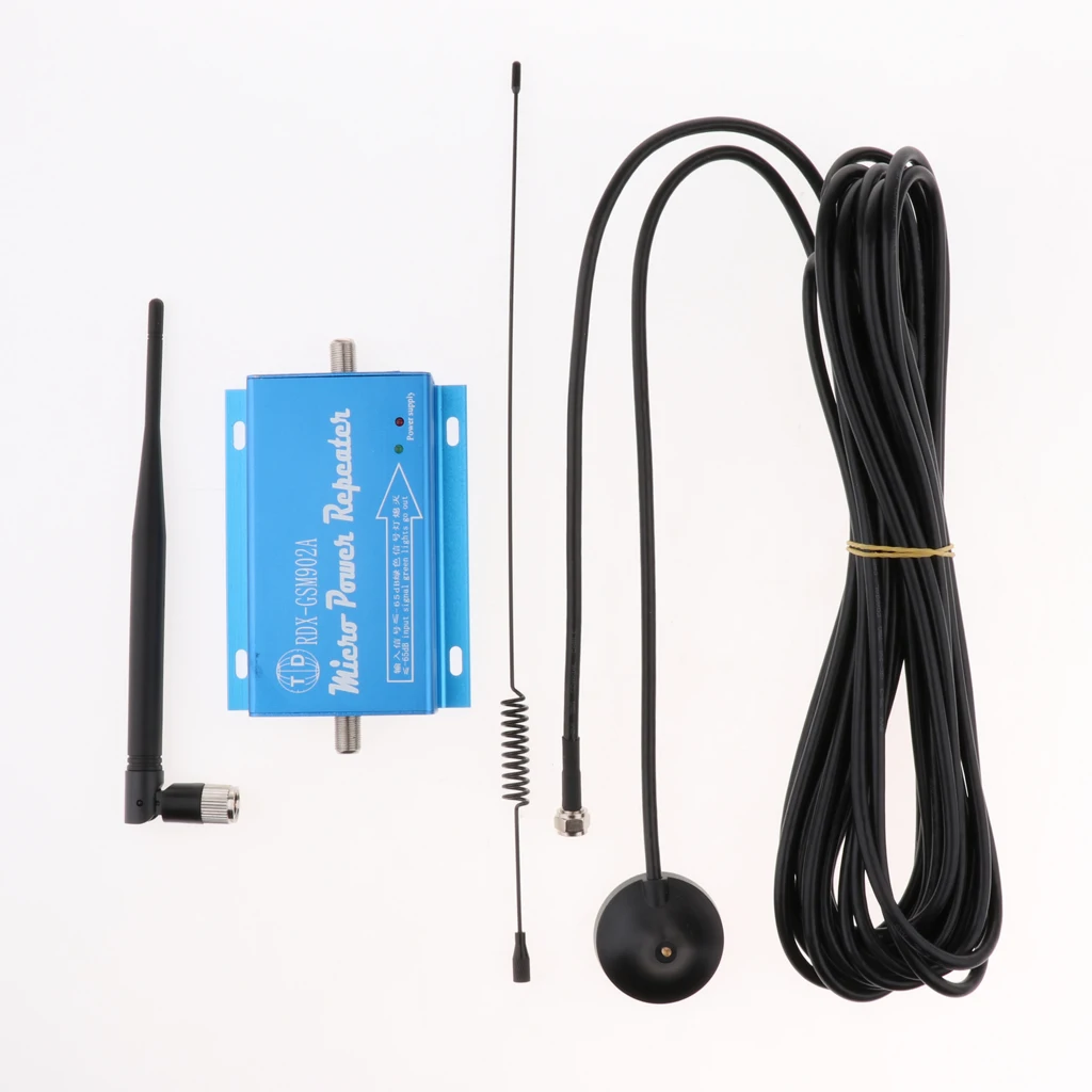 Портативный усилитель сигнала сотового телефона повторитель 900 МГц для дома и офиса GSM902 Поддержка 2G 3G 4G GSM/2G TD