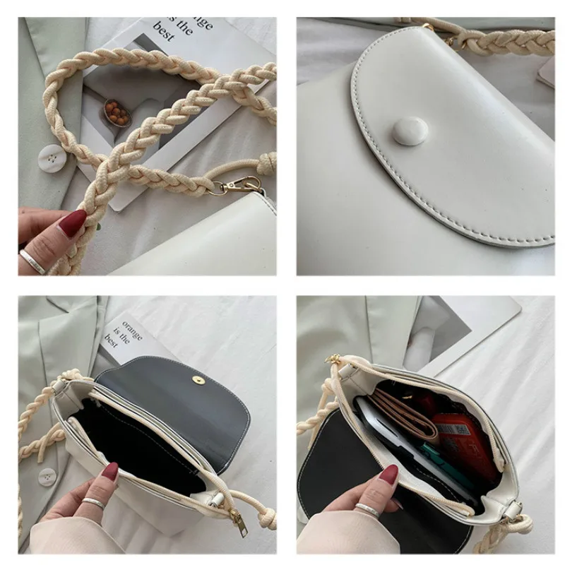 

Mini Women Shoulder Bag Fashion Designer Small Crossbody Bag for Woman 2020 Pu Leather Messenger Bag Female Luxury Handbags