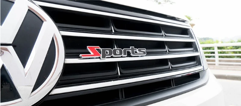 Автомобильный Стайлинг 3D металлические автомобильные наклейки спортивные для