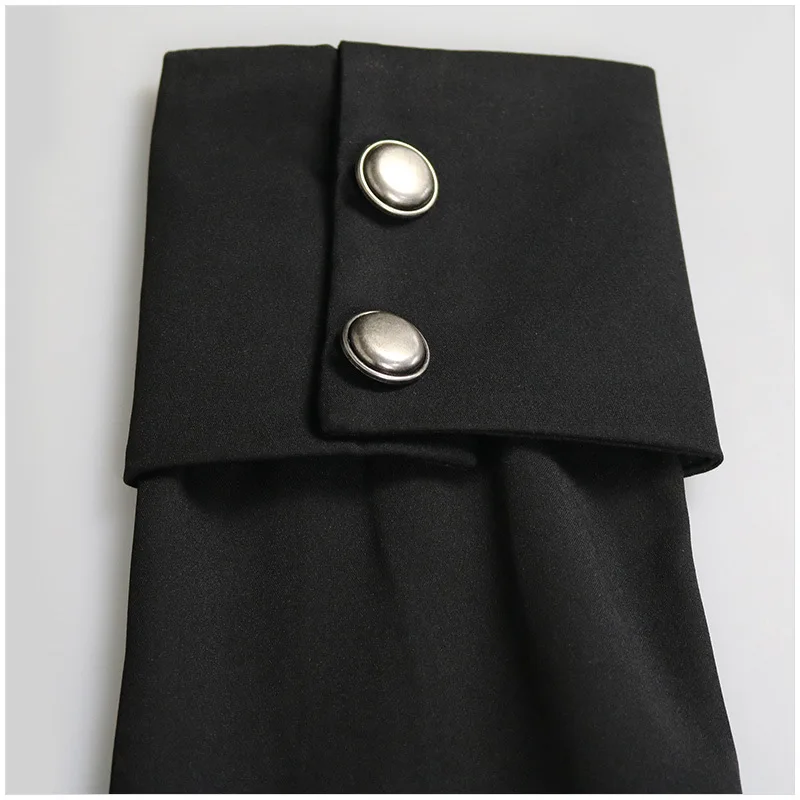 Женское винтажное платье на пуговицах с пышными рукавами жакет для косплея в