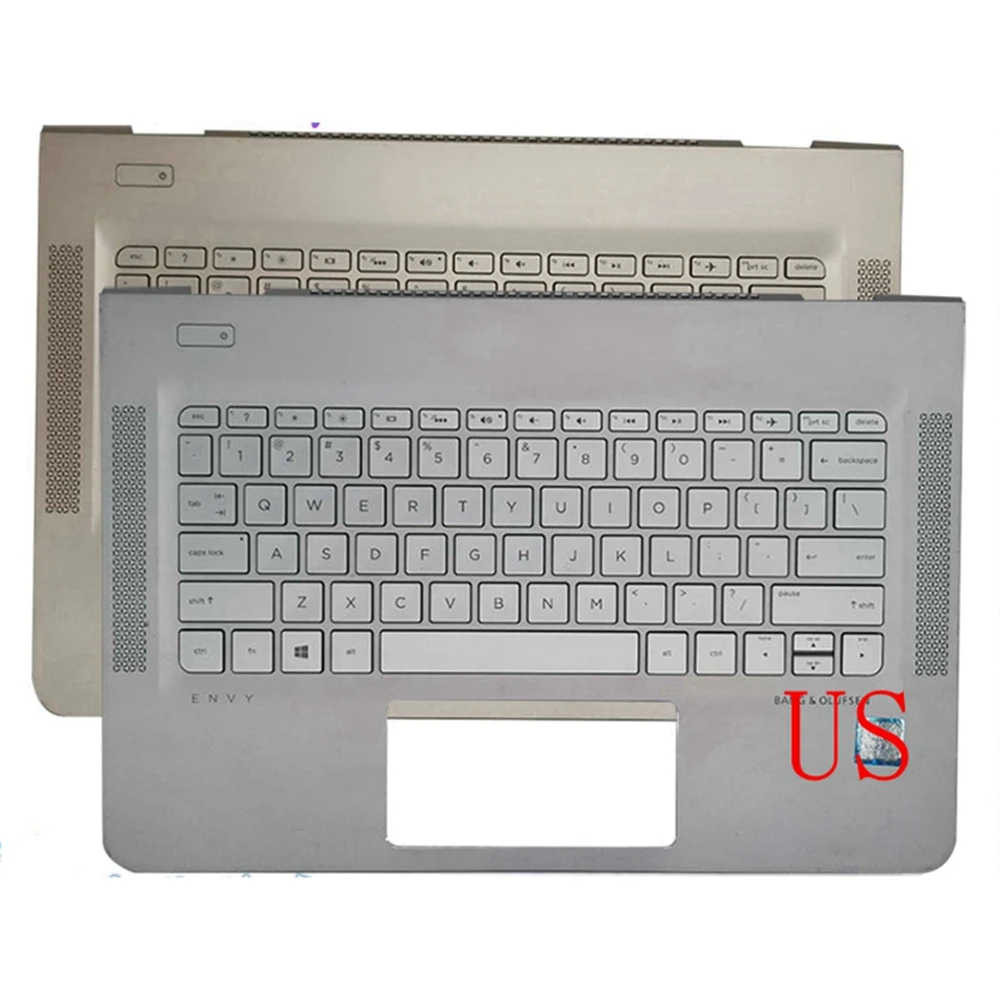 New Original palmrest Upper cover case Latin language Back light And English keyboard For HP ENVY 13-AB 13-ab067  909620-161